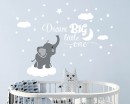 Dream Big Little One Elephant Decal